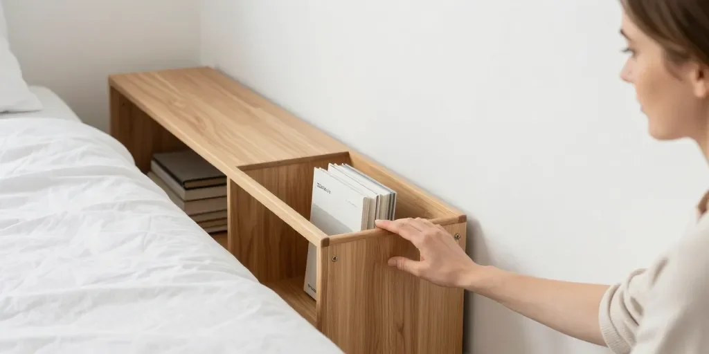Aprovechar Hueco Entre Cama Y Pared: Las 7 Mejores Ideas De Almacenaje