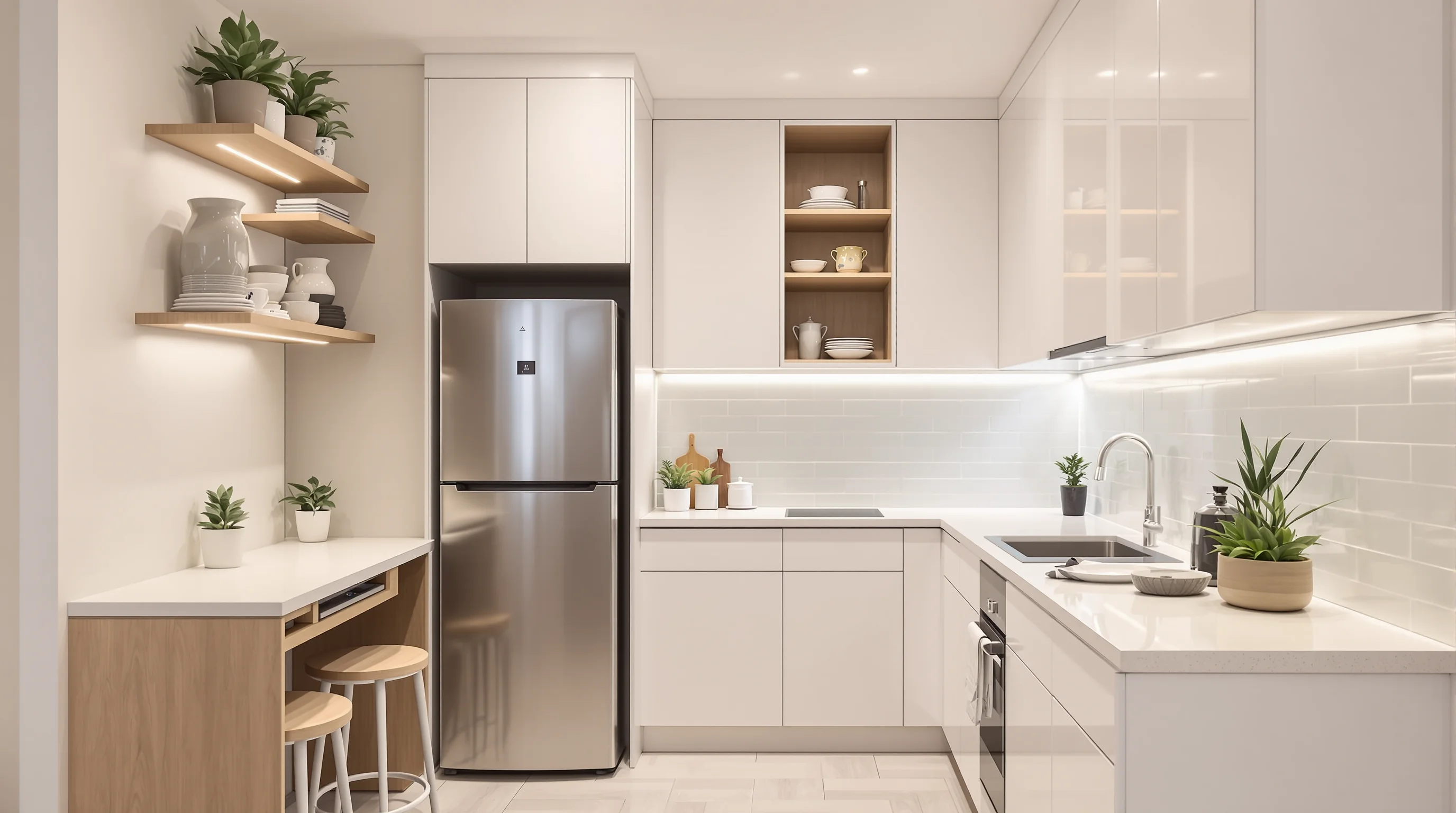 Cocinas pequeñas: las 12 ideas para maximizar cada metro cuadrado