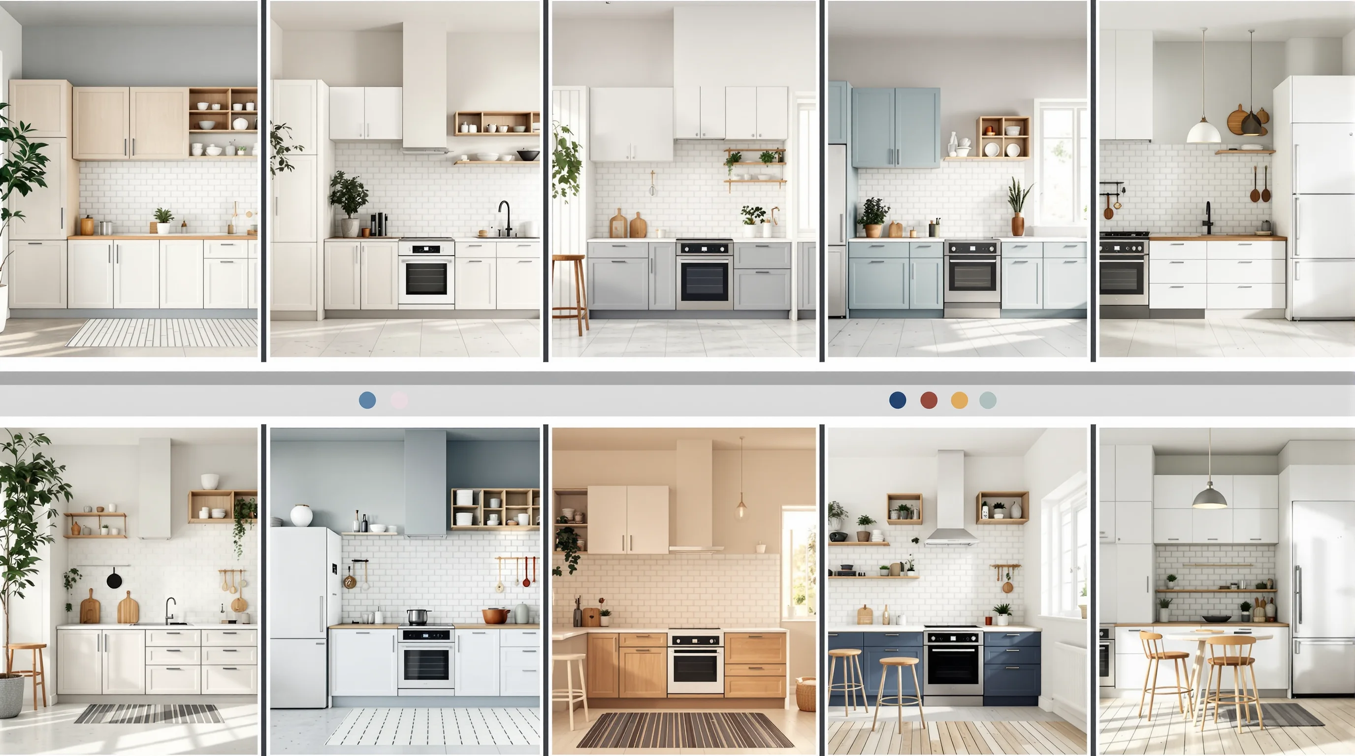 Combinaciones colores cocina: las 10 paletas ideales según luz y tamaño