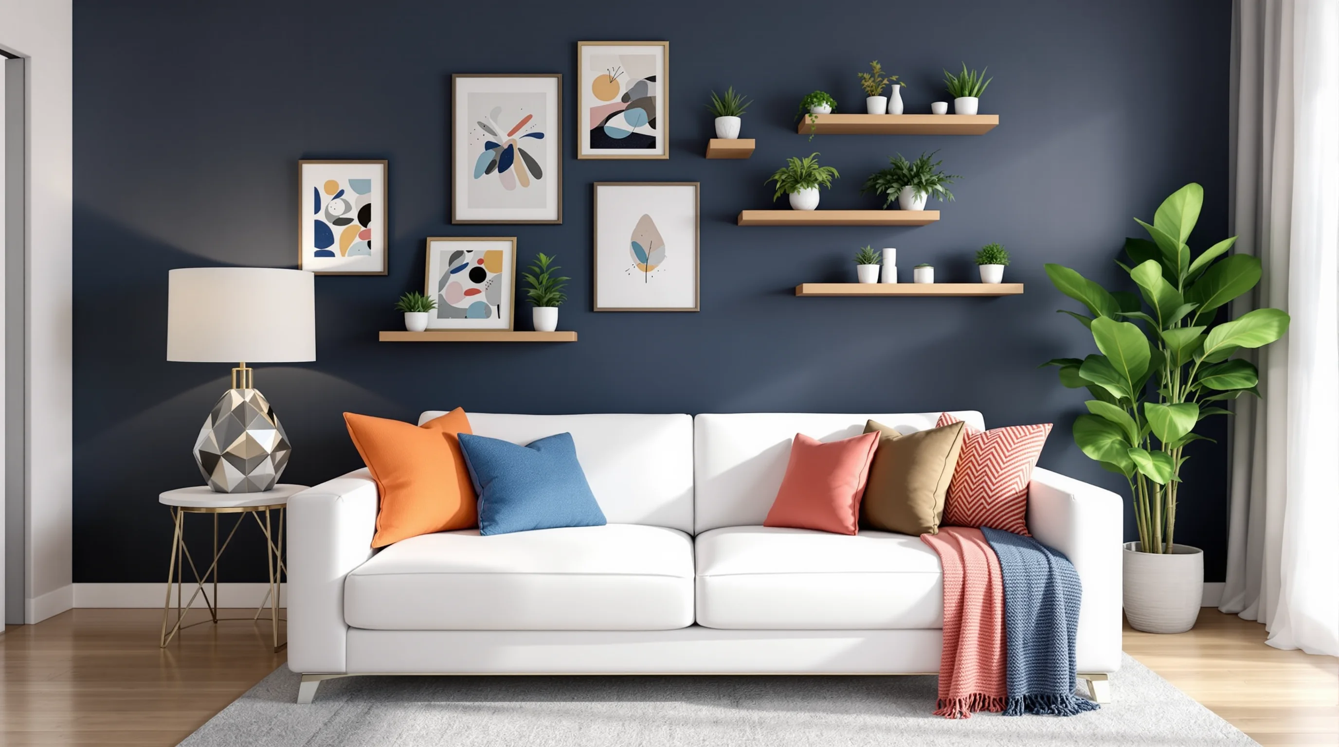 Decorar la pared del salón: las 10 ideas para un espacio con carácter