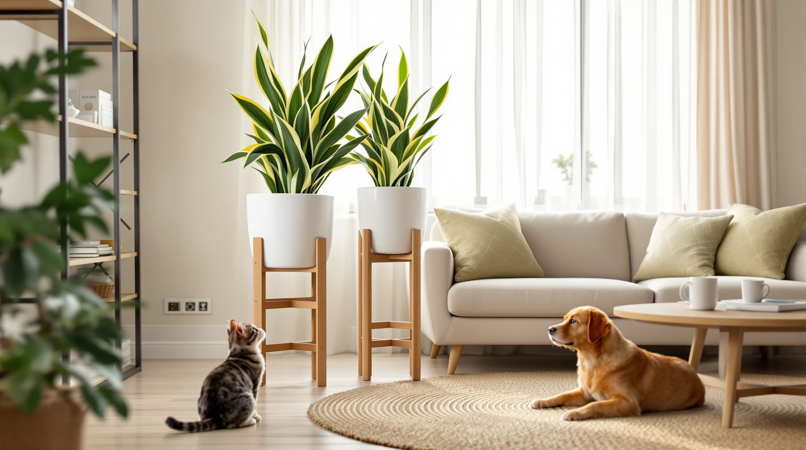 Planta lenguas de suegra: ¿la mejor ubicación para tu hogar y mascotas?