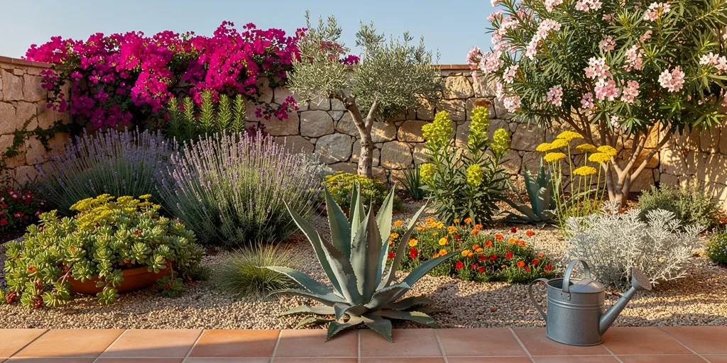Plantas para exterior sol: las 12 especies resistentes y de bajo riego